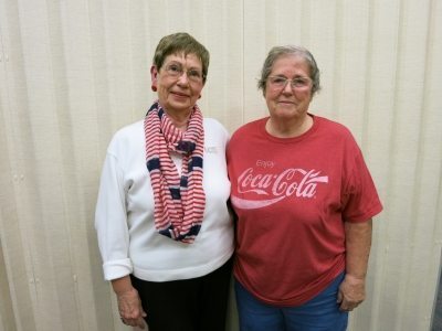Virginia Webb and Teena Flook