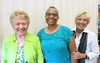 Linda Cohen, Margie Blueskin, and Rita Holman