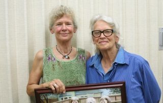 Sunny Miller and Kathleen Peyton