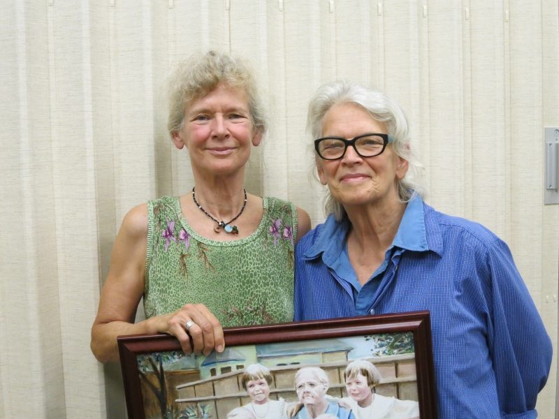 Sunny Miller and Kathleen Peyton