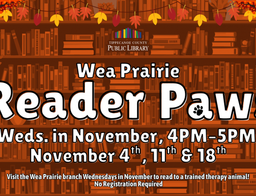 Reader Paws at Wea Prairie